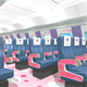 Illustration for article titled A Look Inside The Hello Kitty Bullet Train em/em